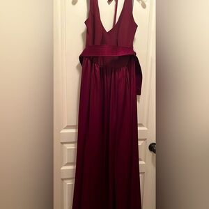 Vera Wang open back dress